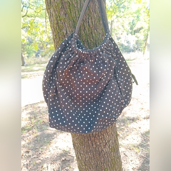 None Handbags - Polka-dot Tote